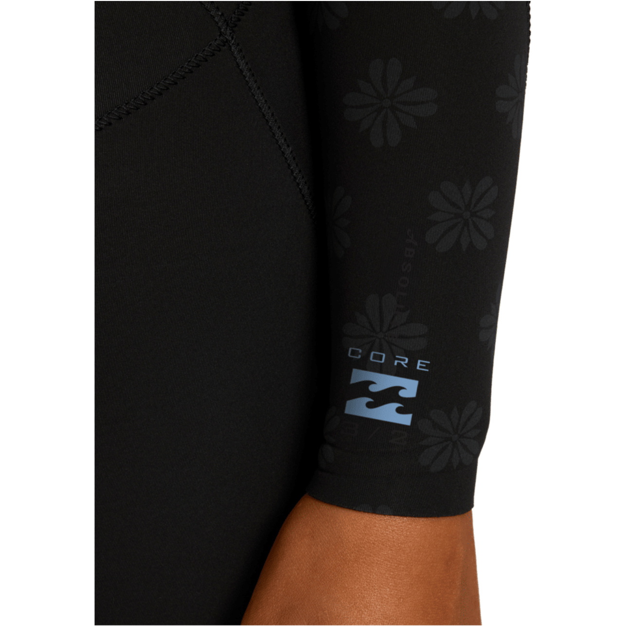 2026 Billabong Womens Absolute Core 3/2mm Chest Zip Wetsuit ABJW100238 - Black